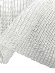 Women’s Ribbed Shrug Cardigan – Open Front Raglan Sleeve Knit Sweater