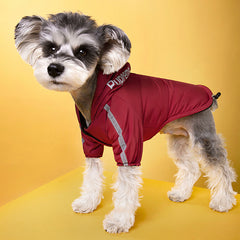 Waterproof Dog Coat – Reflective Fleece Jacket for Small & Medium Dogs