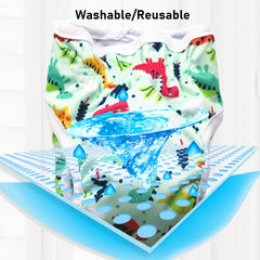 Washable Female Dog Diapers 🐾 Adjustable Reusable Pet Period Panties (1–3 pcs)