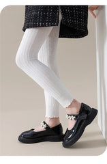 Cotton Baby Leggings 🌸 Soft Ankle-Length Tights for Girls (0–12 Years)