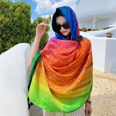 20 Styles Cotton-Linen Beach Sarong Wrap – Women’s Bikini Cover-Up & Summer Scarf
