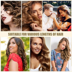 28mm Automatic Rotating Curling Wand for Big Waves & Inward Curls