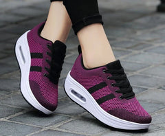 2025 Women’s Breathable Lace-Up Shoes
