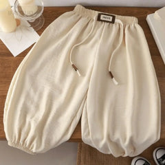 Kids Summer Loose Fit Jogger Pants