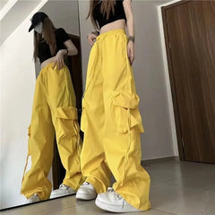 Women’s High-Waisted Vintage Wide-Leg Pants