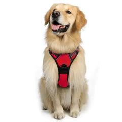 No-Pull Dog Harness – Adjustable Reflective Padded Vest with Handle for Large Dogs
