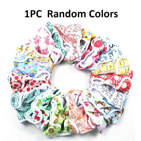 Washable Female Dog Diapers 🐾 Adjustable Reusable Pet Period Panties (1–3 pcs)