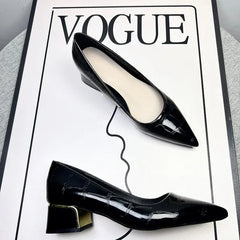 comfortable and versatile design, luxurious and light, high-end fashion, matching with small skirt, ladies' single shoes