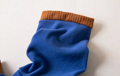 Warm Plush Dog Clothes – High Neck Four-Legged Winter Pet Outfit