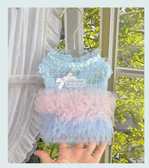 Fashion Pet Fairy Dress – Gauze Skirt Outfit for Small Dogs & Cats (Chihuahua, Bichon, Pomeranian)