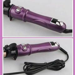 28mm Automatic Rotating Curling Wand for Big Waves & Inward Curls