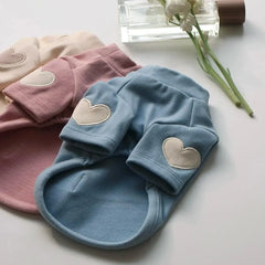 Love Winter Warm Pet Hoodie – Cute Bear Dog & Cat Shirt