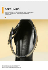 Women's Shoes 2025 Buckle Women's Sandals Fashion Peep Toe Daily Sandals Women Summer Plus Size Solid Heeled Sandals