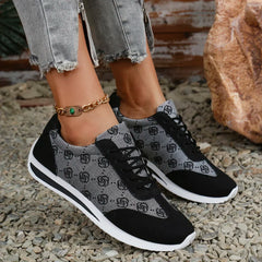 Spring and Summer Women Designer Mouth Breathable Cross Strap Sneakers Flat Comfortable Casual Walking sneakers Zapatos De Mujer