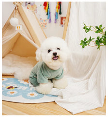 Fleece Warm Pet Clothes – Winter Dog Jumpsuit Pajamas