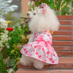 CuteBone Summer Dog Dress 🌸 Adorable Skirt Outfit for Small Dogs