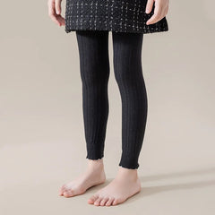 Baby & Kids Cotton Leggings – Ankle-Length Tights (0–12Y)