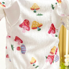 Princess Dog Dress 🍓 Cute Strawberry Summer Outfit for Small Dogs & Cats