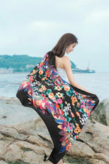 20 Styles Cotton-Linen Beach Sarong Wrap – Women’s Bikini Cover-Up & Summer Scarf