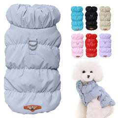 Winter Padded Pet Coat – Warm Jacket for Small & Medium Dogs
