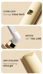 32mm French Egg Roll Hair Waver – Professional Fast-Heating Curling Iron 2025