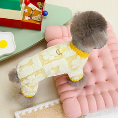 New Warm Dog Jumpsuit – Winter Jacket Outfit for Small Dogs & Puppies