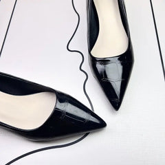 comfortable and versatile design, luxurious and light, high-end fashion, matching with small skirt, ladies' single shoes