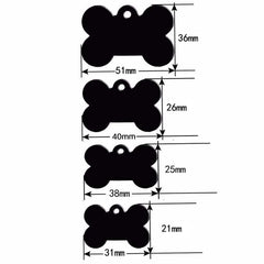 20pcs Personalized Dog & Cat ID Tags