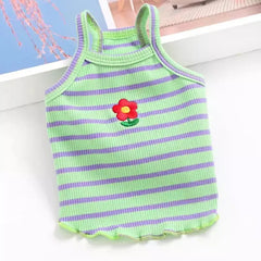 Floral Princess Dog Dress – Cute Puppy Skirt for Small & Medium Dogs