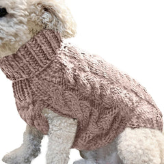 Small Dog Knitted Sweater – Autumn Winter Warm Pet Clothes