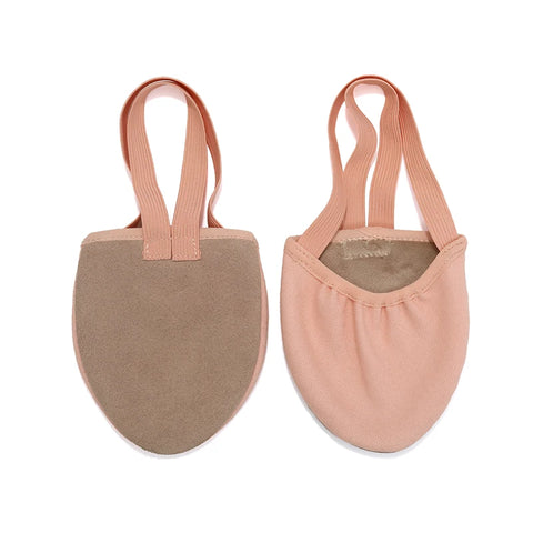 Girls Rhythmic Gymnastics Shoes Women Adult Children Half Sole Jazz Ballet Dance Shoes Half Toe Shoes Woman Belly Dancing Shoes