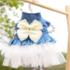 Summer Pet Dress 🌸 Lightweight Outfit for Small & Medium Dogs and Cats