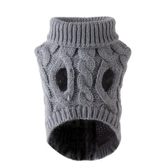 Classic Dog Sweater – Winter Pullover for Small Dogs