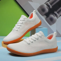 Lightweight Wide Toe Casual Sneakers for Men Women Breathable Mesh Walking Shoes Comfortable Outdoor Running Jogging Shoes