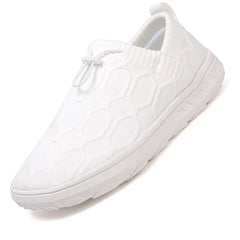 Minimalist Shoes for Men Women Wide Toe Barefoot Zero Drop Shoes Casual Artificial Leather Lightweight Walking Sneakers