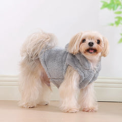 Winter Fleece Pet Hoodie – Warm Sweater Coat for Small & Medium Dogs and Cats