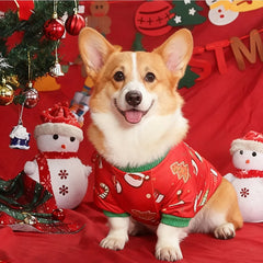 Christmas Warm Dog Clothes – Holiday Costume for Small & Medium Dogs