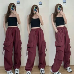 Women’s High-Waisted Vintage Wide-Leg Pants