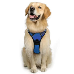 No-Pull Dog Harness – Adjustable Reflective Padded Vest with Handle for Large Dogs
