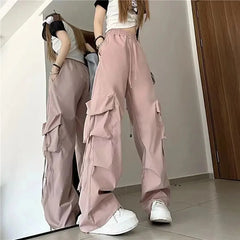 Women’s High-Waisted Vintage Wide-Leg Pants