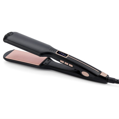 10-Second Quick Heat Hair Straightener – 12-Level Temperature Curling & Styling Iron