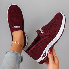 Women's summer breathable mesh flat shoes women's shoes casual sneakers shoes, clearance free shipping