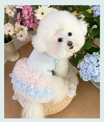 Fashion Pet Fairy Dress – Gauze Skirt Outfit for Small Dogs & Cats (Chihuahua, Bichon, Pomeranian)