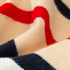 Striped Dog Cardigan – Luxury Sweater for Small Dogs & Cats