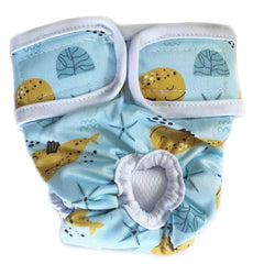 Washable Female Dog Diapers 🐾 Adjustable Reusable Pet Period Panties (1–3 pcs)