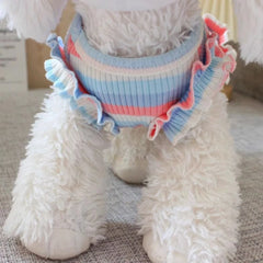 Flower Dog Dress 🌸 Cooling Summer Outfit for Small Dogs & Cats