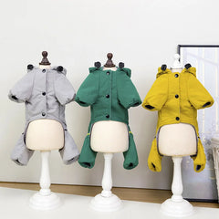 Winter Warm Pet Dog Jumpsuit Waterproof Dog Coat for Small Medium Dogs Outdoor Climbing Puppy Clothes Dog Accessories