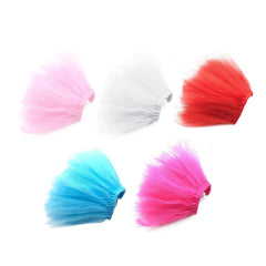 Colorful Tutu Dog Dress 🌸 Soft Tulle Princess Outfit for Small Pets