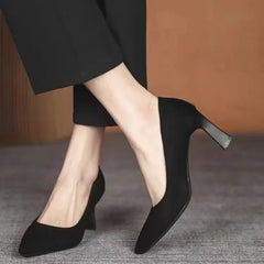 New In Black Special Head Spiral Pattern Fashion Women's Shoes Pointed Fine Heel Wedding High Heels Banquet Nightclub with Shoes
