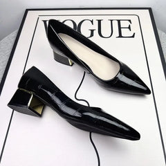 comfortable and versatile design, luxurious and light, high-end fashion, matching with small skirt, ladies' single shoes